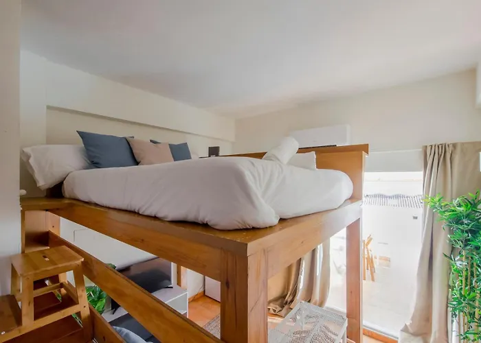 Nuevo Atico Loft 1hab 3pax en la Plaza de Chueca
